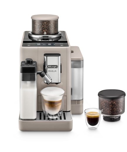 Cafetera De'Longhi Rivelia Cafetera Sand - EXAM440.55.BG Marrones Beige - QY6-61438